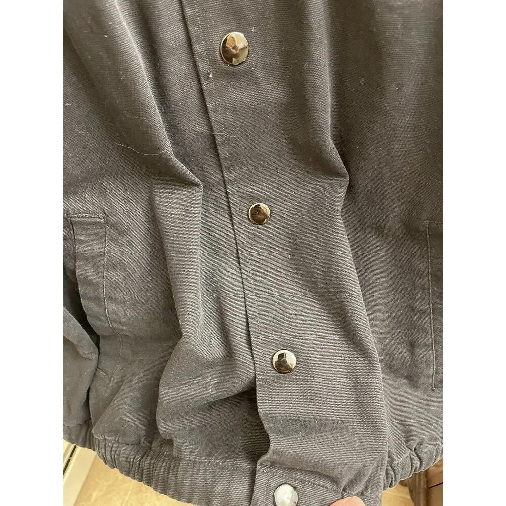 RARE Vintage 2008 Men's Crooks & Castles 'God, Guns & Money' Jacket Black Read*